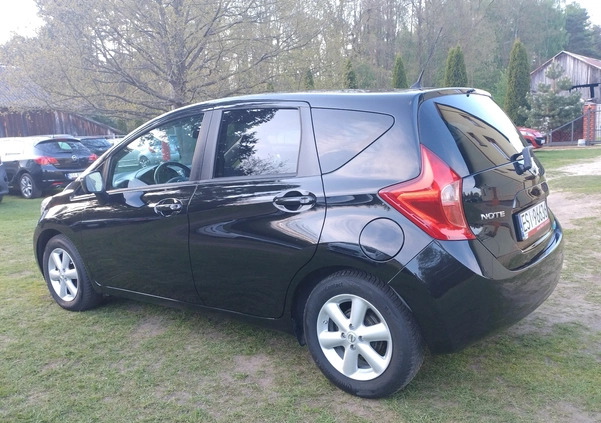 Nissan Note cena 26900 przebieg: 165000, rok produkcji 2014 z Iwonicz-Zdrój małe 352